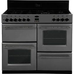 Belling Classic 110GT 110cm Gas Range Cooker in Silver